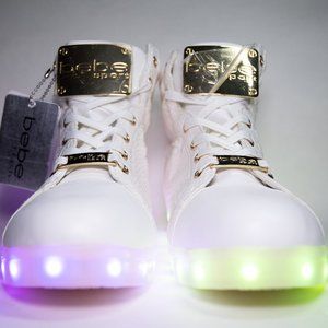 Bebe Sport -Flash- Women's Light-up Sneaker Size 8